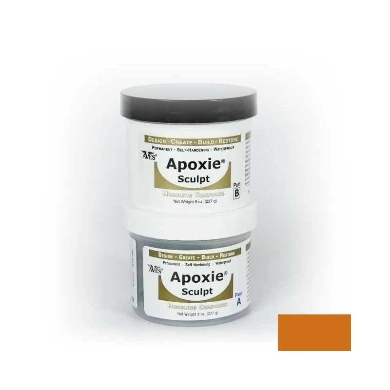 Apoxie Sculpt - Orange 3 Apoxie Sculpt - Orange