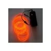 Fil Electro Luminescent Orange -Boutique De Cosplay fil electro luminescent orange