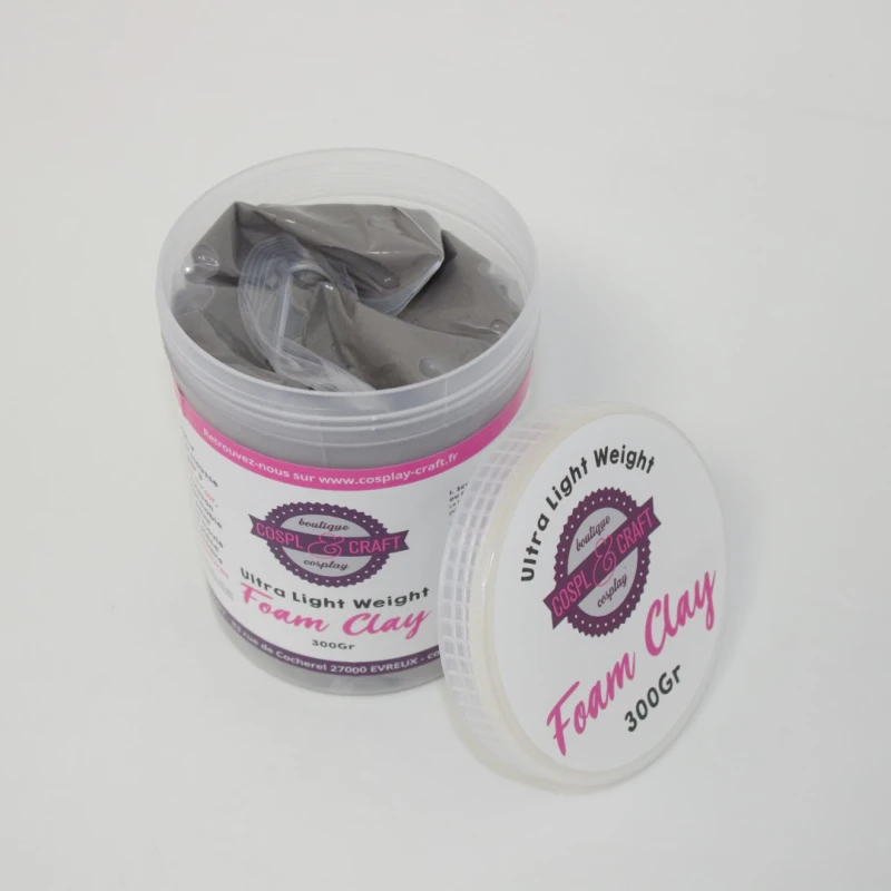Foam Clay Grise - 3 Tailles 3 Foam Clay Grise - 3 Tailles