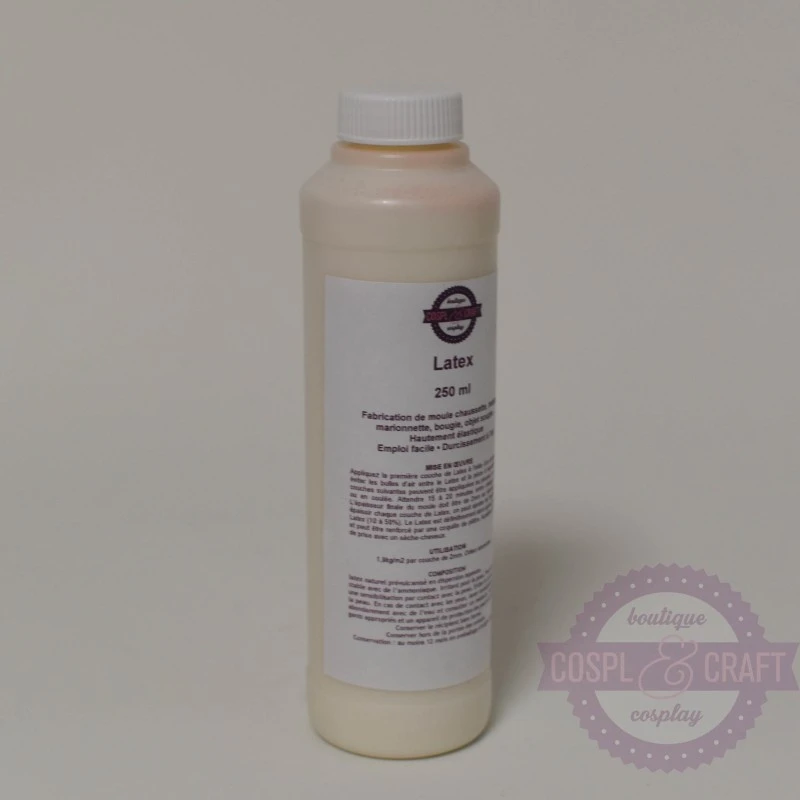 Latex Prévulcanisé 250ml 3 Latex Prévulcanisé 250ml