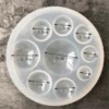 Moule 9 Gemmes Demi Sphères -Boutique De Cosplay moule 9 gemmes demi spheres