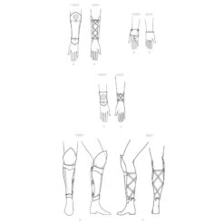 Patron Armure Partie 3 -Boutique De Cosplay patron armure partie 3 4