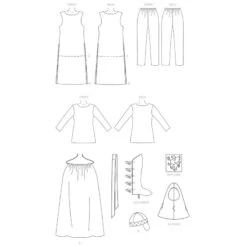 Patron - Chevalier -Boutique De Cosplay patron chevalier 4