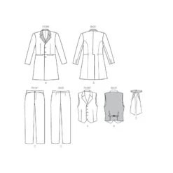 Patron Dandy Britannique -Boutique De Cosplay patron dandy britannique 5