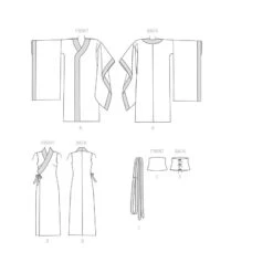 Patron Kimono Japonais -Boutique De Cosplay patron kimono japonais 5