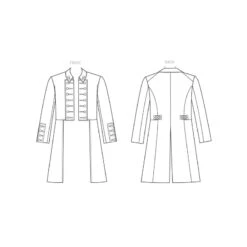 Patron Manteau Cuir Outlander -Boutique De Cosplay patron manteau cuir outlander 4