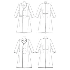 Patron - Manteau Victorien -Boutique De Cosplay patron manteau victorien 2