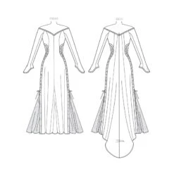 Patron - Robe Magie Noire -Boutique De Cosplay patron robe magie noire 4