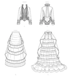 Patron Robe XIXème -Boutique De Cosplay patron robe victorienne 5