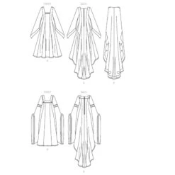 Patron Robes Médievales -Boutique De Cosplay patron robes medievales 2