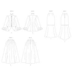 Patron Tenue Années 1920 -Boutique De Cosplay patron tenue annees 1920 2