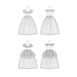 Patron Type Cendrillon -Boutique De Cosplay patron type cendrillon 4