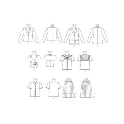 Patron Uniformes écolière -Boutique De Cosplay patron uniformes ecoliere 7