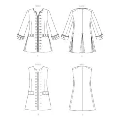 Patron Yaya Han - Manteau & Veste Ancien -Boutique De Cosplay patron yaya han manteau veste ancien 5