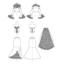 Patron Yaya Han - Robe Paon -Boutique De Cosplay patron yaya han robe paon 8