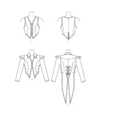 Patron Yaya Han - Veste Queue De Pie -Boutique De Cosplay patron yaya han veste queue de pie 5