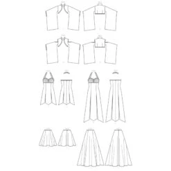 Patron Y.H Robe Médiévale -Boutique De Cosplay patron yh robe medievale 3